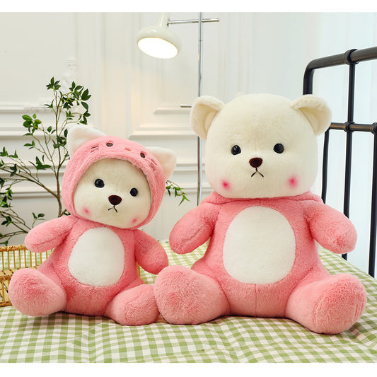 Variety Lily Bear Doll KT Cat Cross-dressing Bear Plush Toy Pillow Birthday Gift