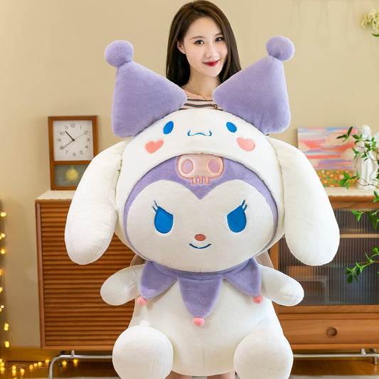 Kuromi Rabbit Doll Doll Jade Dog Doll Plush Toy Pillow Girls Sleeping Birthday Gift